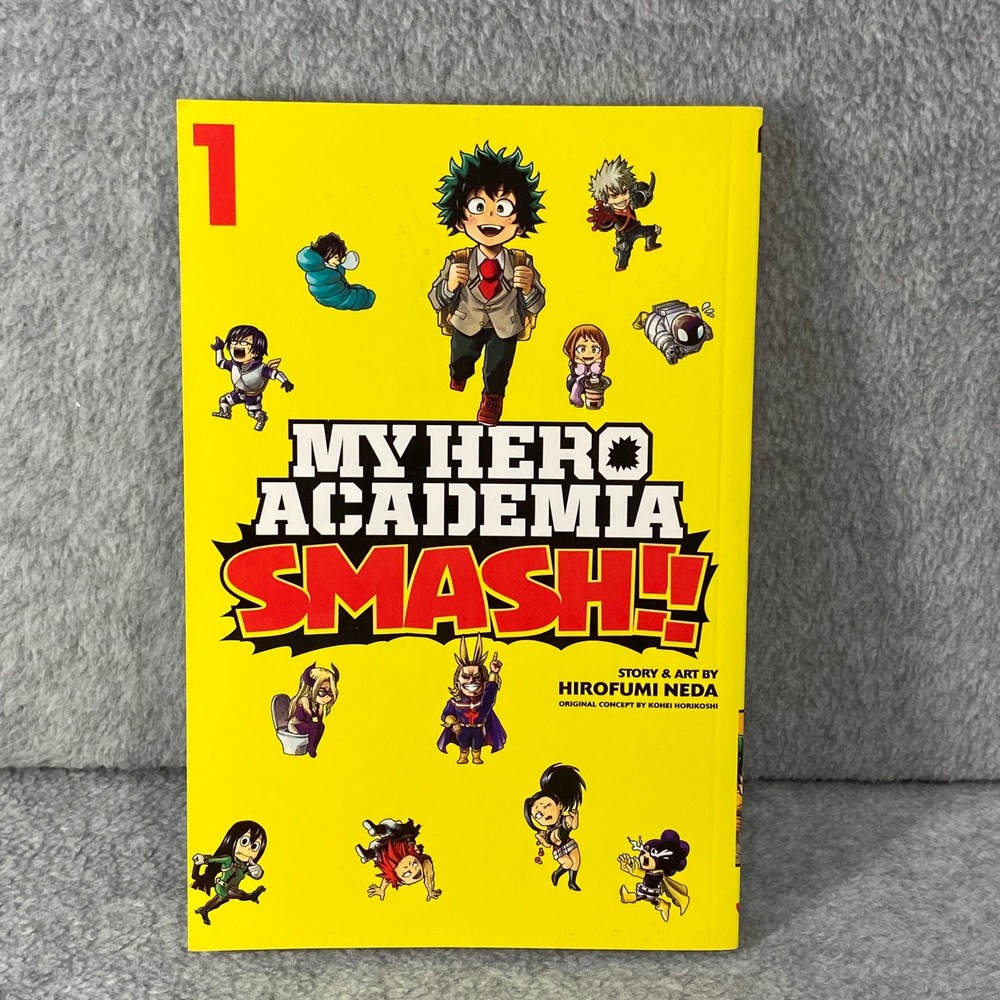 My Hero Academia Smash!! Vol 1 Manga English Yellow Shonen Jump Graphic Novel
